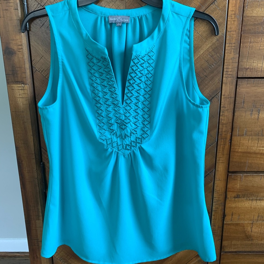 Jenson Embroidery Detail Top